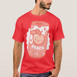 Vaporgolf esthetisch Japan Peach soda can Anime Ot T-shirt