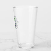 Vaporisateur en verre crâne vert (Gauche)