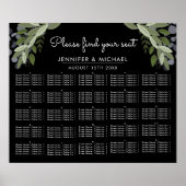 Vaporisateurs de minuit - Tableau de sièges alphab (Devant)