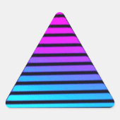 Vaporware  driehoek sticker (Voorkant)