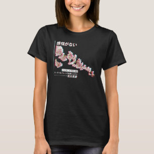 Vaporwave Aesthetic Cherry Blossom, Glitch Japan A T-shirt