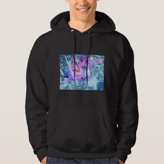 Vaporwave Cat - Hoodie  (Voorkant)