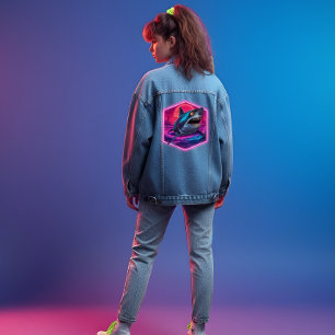 Vaporwave de requin Neon Retro