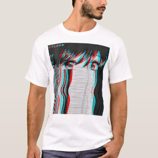 Vaporwave esthetisch zad Anime Girl Retro Eboy Egi T-shirt