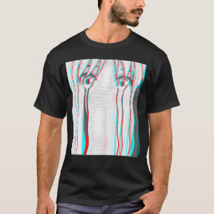 vaporwave esthetische droevige anime meisje anime t-shirt