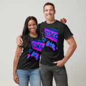 Vaporwave esthetische gameconsole Controller T-shirt (Unisex)