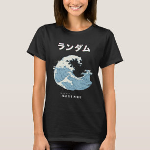 Vaporwave Esthetische Glitch 80s Retro Grote Golf T-shirt