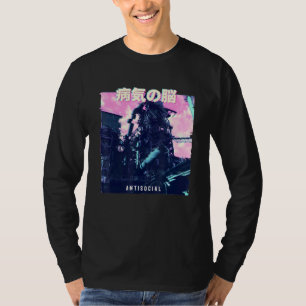 Vaporwave Esthetische Glitch 80s Retro Machine T-shirt