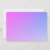 Vaporwave Future Funk Cassettebandje Birthday Kaart (Achterkant)