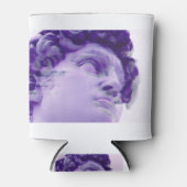 Vaporwave grieks glitch standbeeld blikjeskoeler (Voorkant)