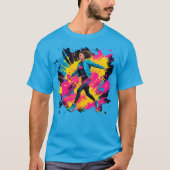 Vaporwave Rush: Neon Dream T-shirt (Voorkant)