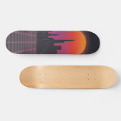 Vaporwave Skateboard (Horizontaal)