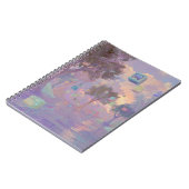 Vaporwave Sunset Glitch Forest Carnet (Côté gauche)