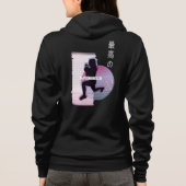 Vaporwave Synthwave HIIT Hoodie (Achterkant)