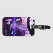 Vaporwave Vibes Bagagelabel (Voorkant (horizontaal))
