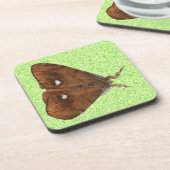 Vapourer Moth Cork Dessous de verre (Côté gauche)