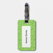 Vapourer Moth Custom Bagagelabel (Achterkant verticaal)