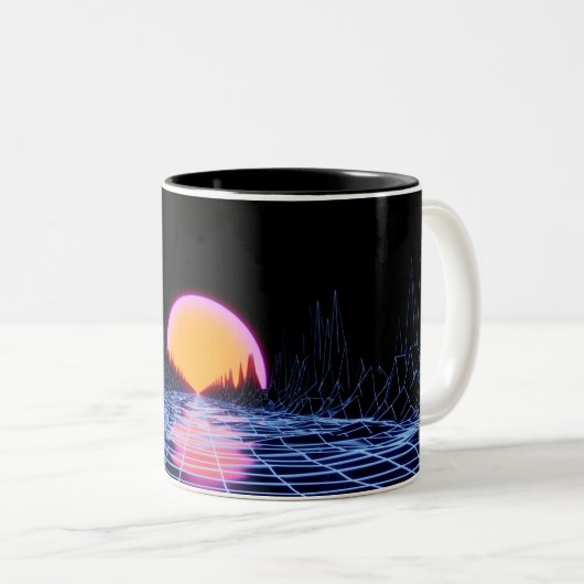 Vapourwave Mug (Devant droit)