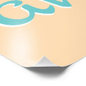 Vapt slaat altijd roken foto afdruk (Hoek)