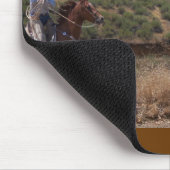 Vaquero Roping Grizzly Mousepad Muismat (Hoek)