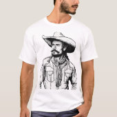 Vaquero Vibes: Koe Jongen T-shirt (Voorkant)