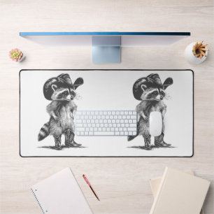 Vaqueur Raton Laveur Drôle Raton Laveur Graphique