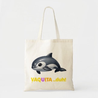 Vaquita dames T-shirts Tote Bag