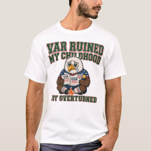 VAR verpestte mijn kinderdroom Omgekeerde goal T-shirt