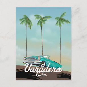Varadero Cuba Travel poster Briefkaart