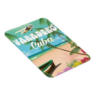 Varadero Cubaanse strand vakantieposter Magneet