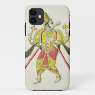 Varaha, gegraveerd door de Marlet (kleur litho) iPhone 11 Hoesje