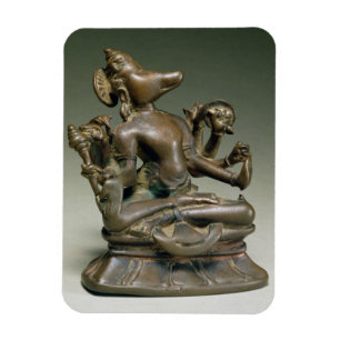 Varaha, Gurjara Pratihara, Tamil Nadu (brons) Magneet