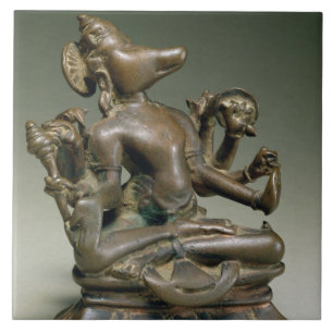 Varaha, Gurjara Pratihara, Tamil Nadu (brons) Tegeltje