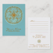 Varanasi - carte de visite (Devant / Derrière)