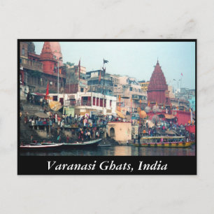 Varanasi Ghats Briefkaart