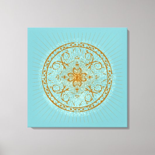 Varanasi - omwikkeld canvas (Voorkant)