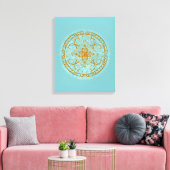 Varanasi - omwikkeld canvas afdruk (Insitu (Woonkamer))