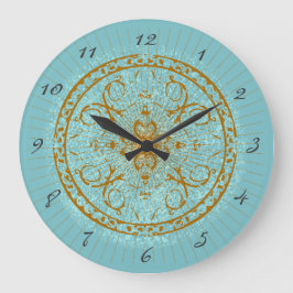 Varanasi - Wall Clock Grote Klok