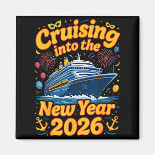 Varen het nieuwe jaar 2026 binnen Crew Team Famili Magneet