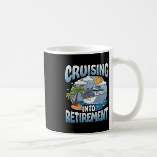 Varen in de cruise vakantie feest cru koffiemok