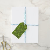 Varen in het groen cadeaulabel (Met Touw)