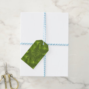 Varen in het groen cadeaulabel