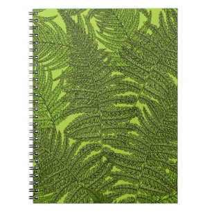 Varen in het groen notitieboek