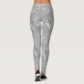 Varen in zwart-wit leggings (Achterkant)
