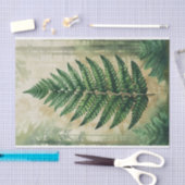 Varen laat botanische decoupage tissuepapier (Craft)