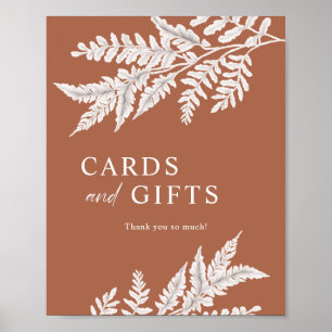 Varen Moderne Calligrafie Kaarten en Cadeaus Bor Poster