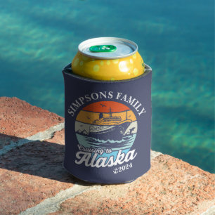 Varen naar Alaska Custom Family Matching Group Blikjeskoeler
