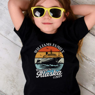 Varen naar Alaska Custom Family Matching Group Kinder Shirts