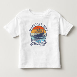 Varen naar Alaska Custom Family Matching Group Kinder Shirts