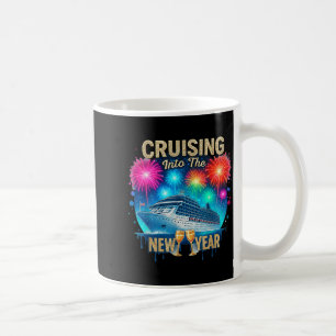 Varen naar het nieuwe jaar 2026 Zonsondergang Crui Koffiemok